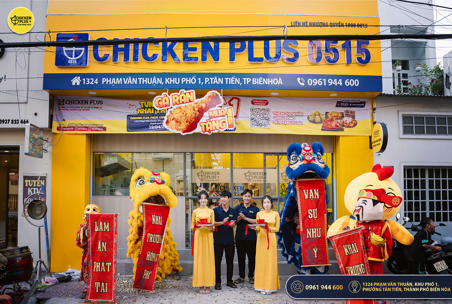 Chicken Plus Biên Hòa – Bước tiến mới trên hành trình mở rộng cơ hội đầu tư nhượng quyền
