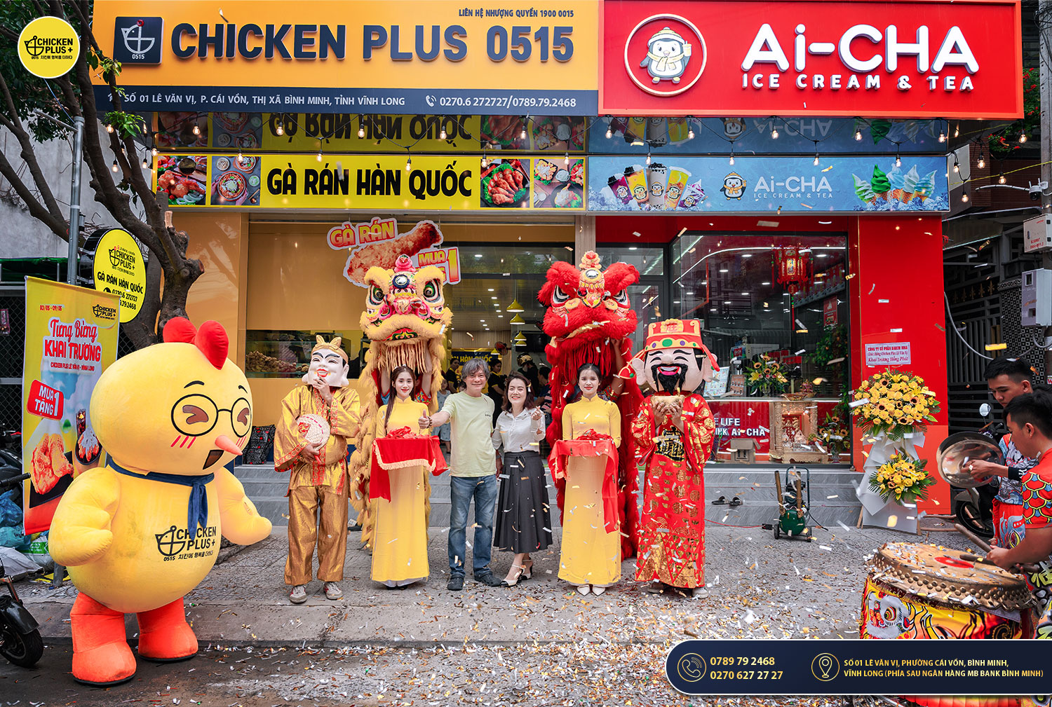 Chicken Plus Chào Đón Thêm Cửa Hàng Nhượng Quyền Gà Rán Tại Vĩnh Long